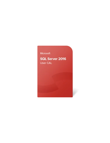 Microsoft SQL Server 2016 Standard 50 brukerlisenser (CAL)