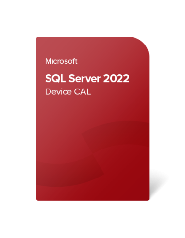 Microsoft SQL Server 2022 Standard 50 licences d'accès client (CAL) pour appareils