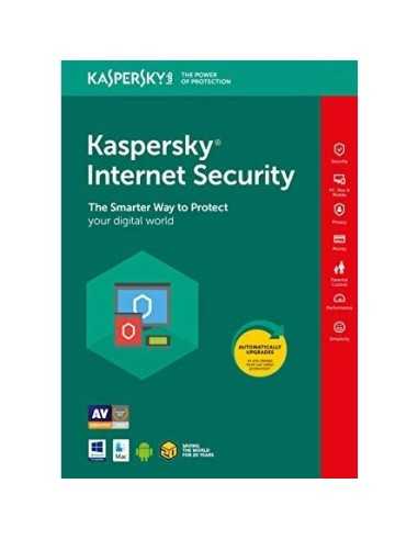 Kaspersky Internet Security 1 Dispositivo 1 Año