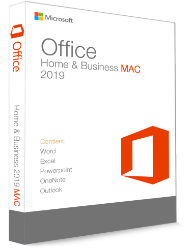 Microsoft Office 2019 Famille et Petite Entreprise pour Mac