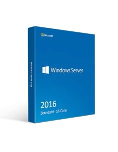 Microsoft Windows Server 2016 Standard 16 Cœurs