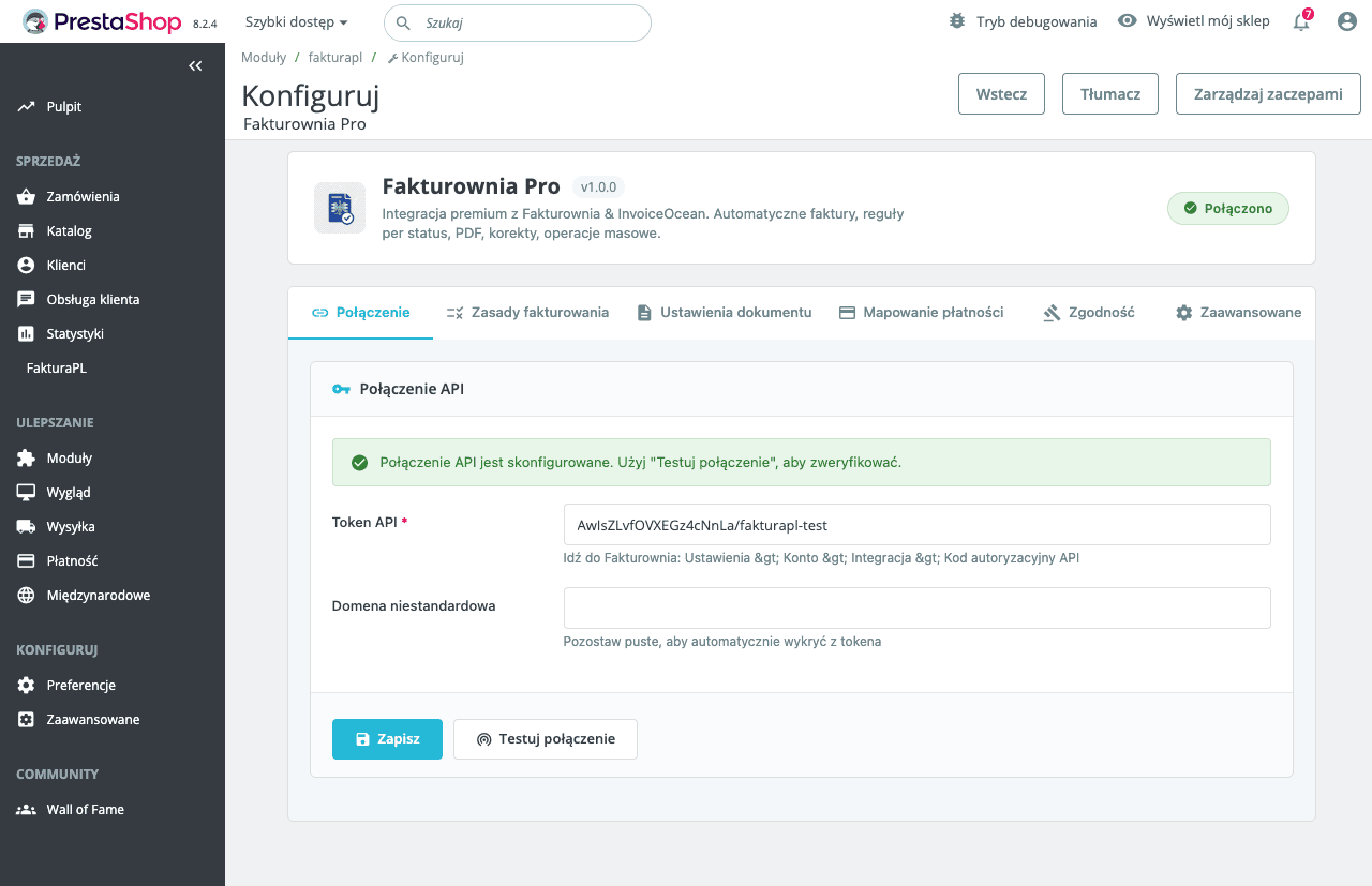ksefpl-magento Connection